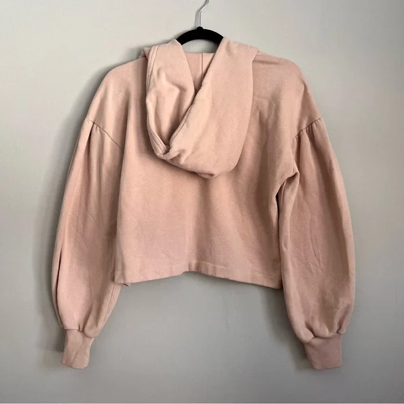 Abercrombie & Fitch Soft A&F Collection Tan Hoodie Size Small Camel Pullover - Picture 7 of 10